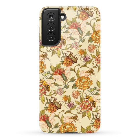 Florals & Hidden Insects Phone Case